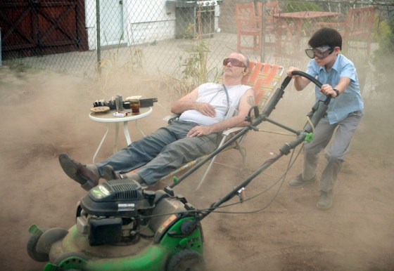 (L-R) BILL MURRAY and JAEDEN LIEBERHER star in ST. VINCENT